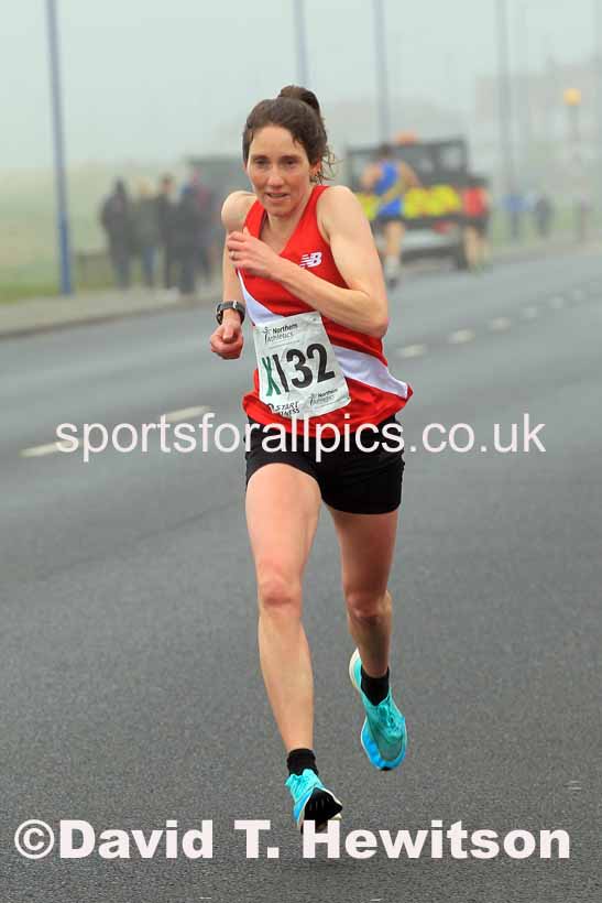 Senior womens 6 Stage 2023 Northern Mens 12 stage and Womens 6 Stage Relays and Young Athletes, Redcar. Photo: David T. Hewitson/Sports for All Pics